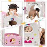 9-in-1 Toddler Slide and Climber Playset