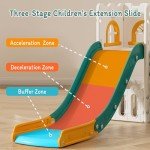 MOCUTEEN 6-in-1 Toddler Slide and Playset