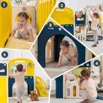 12-in-1 Toddler Slide and Swing Playset
