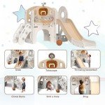 8-in-1 Kids Slide and Climbing Play Set