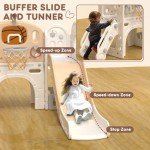 8-in-1 Kids Slide and Climbing Play Set