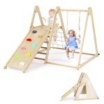 Joymor 7-in-1 Indoor Jungle Gym for Kids