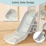 9-in-1 Toddler Slide and Playset for Kids