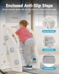 8-in-1 Toddler Slide and Climber Playset