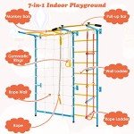Costzon 7-in-1 Indoor Climbing Gym for Kids