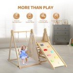 Joymor 7-in-1 Indoor Jungle Gym for Kids