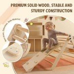 Yopnoyik Large Pikler Triangle Climbing Set for Kids