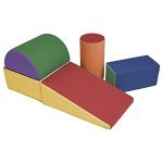 ECR4Kids SoftZone 5-Piece Climb and Crawl Set