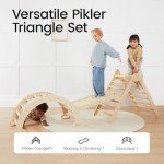 Tiny Land 7-in-1 Pikler Triangle Climbing Set