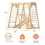 8-in-1 Indoor Jungle Gym for Toddlers