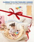 Colorful 8-in-1 Montessori Pikler Triangle Set