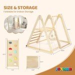 Joymor 7-in-1 Indoor Jungle Gym for Kids