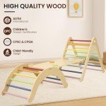 Rainbow 7-in-1 Climbing Toys for Toddlers