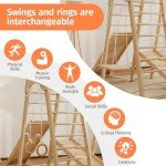 8-in-1 Indoor Jungle Gym for Toddlers
