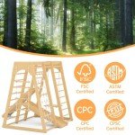 Toddler Indoor Jungle Gym with Swing and Slide