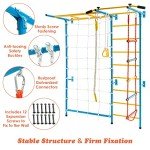 Costzon 7-in-1 Indoor Climbing Gym for Kids