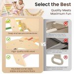 Rainbow 7-in-1 Climbing Toys for Toddlers