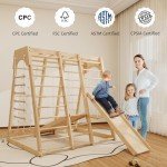 8-in-1 Indoor Jungle Gym for Toddlers