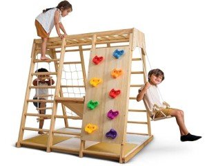 Avenlur 6-in-1 Indoor Jungle Gym for Kids