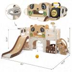 9-in-1 Toddler Slide and Climber Playset