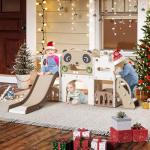 9-in-1 Toddler Slide and Climber Playset