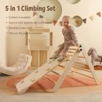Yopnoyik Large Pikler Triangle Climbing Set for Kids