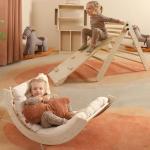 Yopnoyik Large Pikler Triangle Climbing Set for Kids