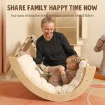 Yopnoyik Large Pikler Triangle Climbing Set for Kids