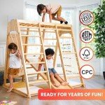 Avenlur 6-in-1 Indoor Jungle Gym for Kids