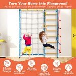 Costzon 7-in-1 Indoor Climbing Gym for Kids