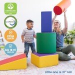 ECR4Kids SoftZone 5-Piece Climb and Crawl Set