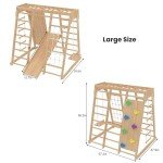 Avenlur 6-in-1 Indoor Jungle Gym for Kids