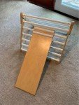 Montessori Pikler Triangle Climber with Slide & Rockwall