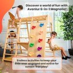 Avenlur 6-in-1 Indoor Jungle Gym for Kids