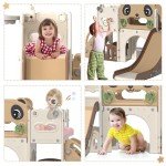 9-in-1 Toddler Slide and Climber Playset
