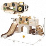 9-in-1 Toddler Slide and Climber Playset