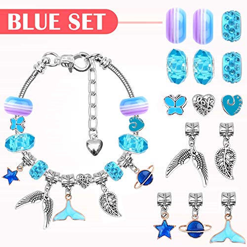 85-Piece DIY Charm Bracelet Making Kit