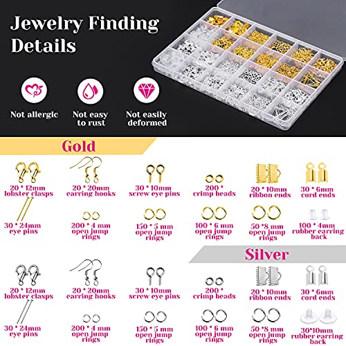 Jewelry Making Kit for Adults with Tools & Charms