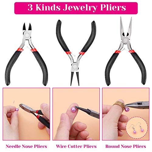 Jewelry Making Kit for Adults with Tools & Charms
