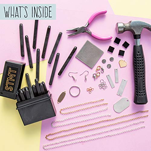 D.I.Y. Hand Stamped Jewelry Kit - Personalized Beading