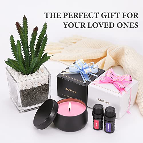 Easy Candle Making Kit with Soy Wax & Tools