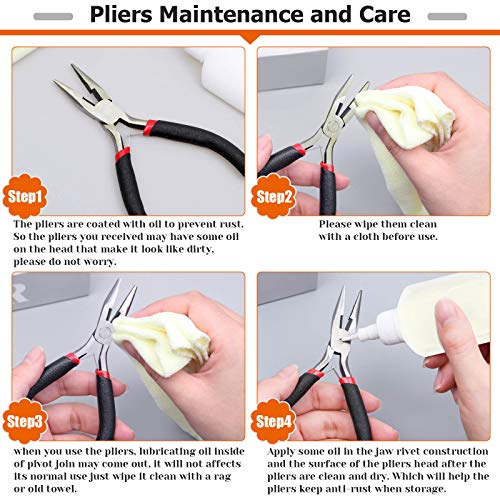 Jewelry Making Kit with Tools, Findings, and Wires