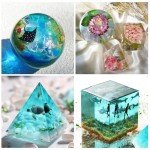 DIY Epoxy Resin Kit with Molds and Pigments