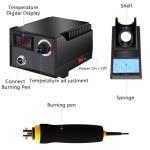 Pyrography Kit with Wood Burner Tool and Tips