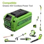 Energup 40V Battery and Charger for Greenworks Tools