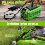 40V 6.5Ah Lithium-Ion Battery for Greenworks