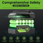 8.0Ah 24V Replacement Battery for Greenworks Mowers