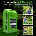 40V Lithium Battery Replacement for GreenWorks Tools