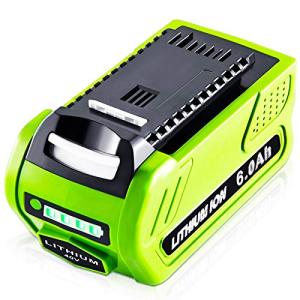 CaliHutt 6.0Ah 40V Replacement Battery for Greenworks
