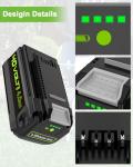 VEHAKIFA 40V Replacement Battery for Greenworks Tools
